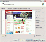 Christmas SWF to Video Converter screenshot
